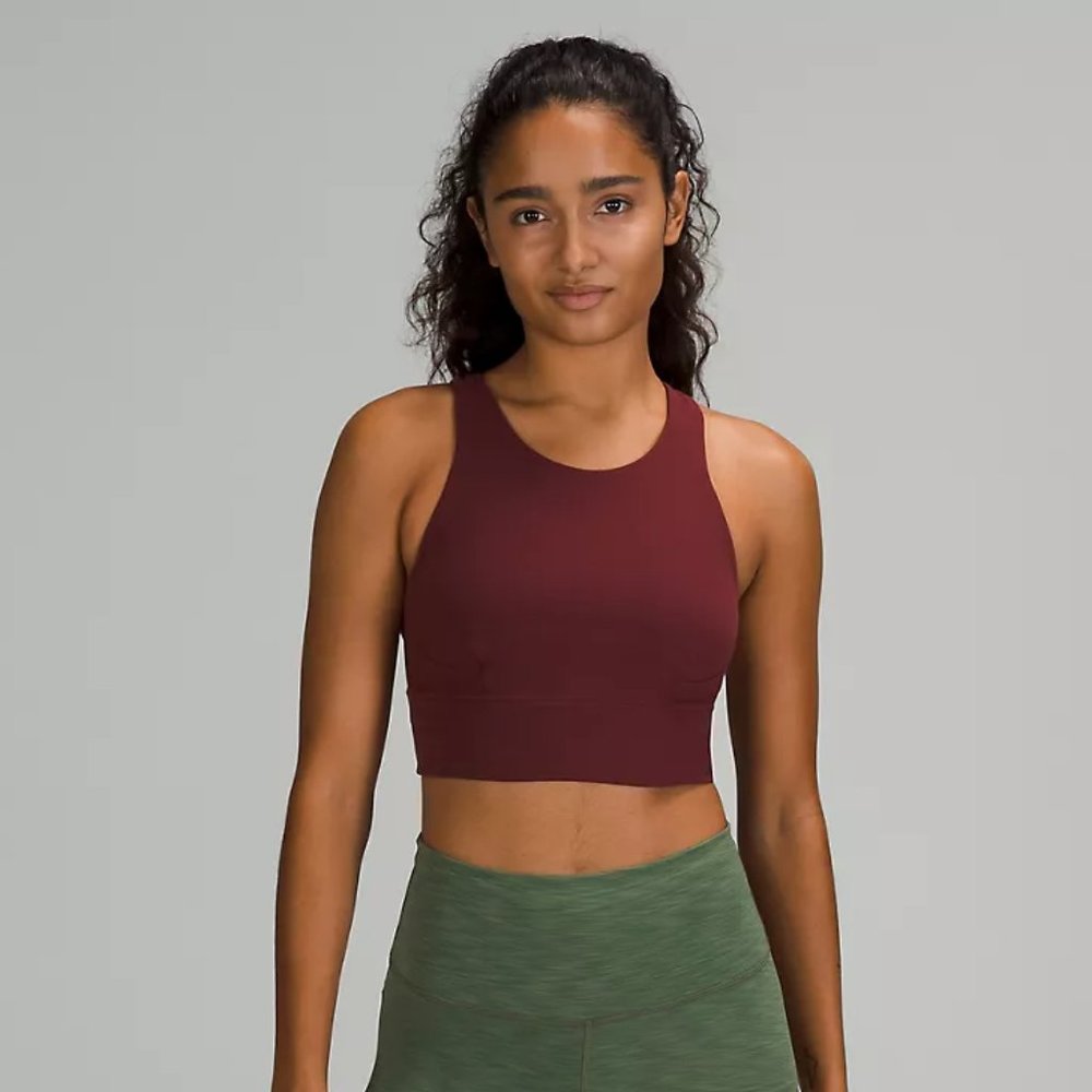 LULULEMON Wunder Train Longline Bra Medium Support, C/D Cup